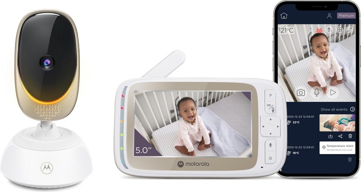 Motorola Baby Monitor Video VM85 Connect (Video e audio, 300 m)