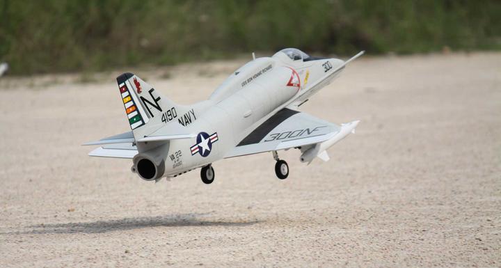Actual product image Freewing A-4E/F Skyhawk PNP 80mm 12B Jet EDF (Jet)