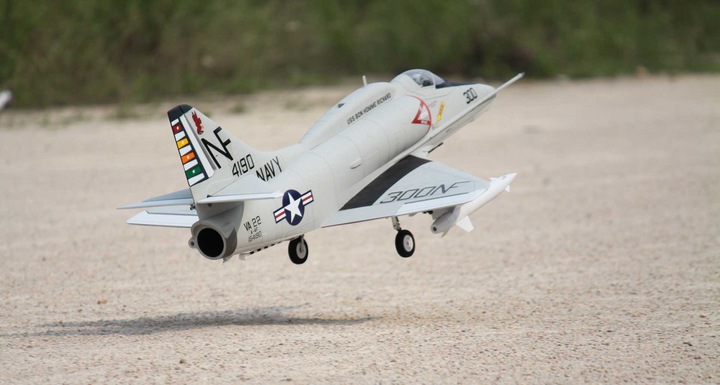 Actual product image Freewing A-4E/F Skyhawk PNP 80mm 12B Jet EDF (Jet)