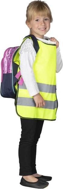 Produktbild Mica Warnweste für Kinder - neongelb
