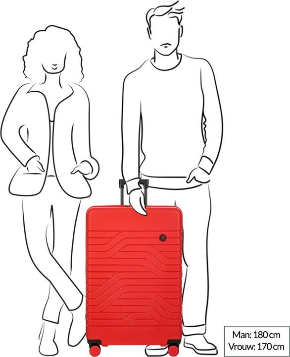 Produktbild Brics Ulisse B1Y - Erweiterbarer Trolley Spinner Large (117 l)