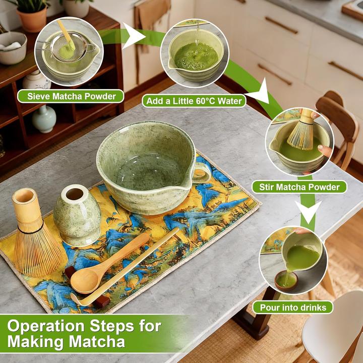 Produktbild Bucomtu Matcha Teezeremonie-Set (7-teilig)