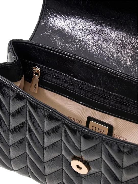 Actual product image Guess Herringbone Press Stud Handbag