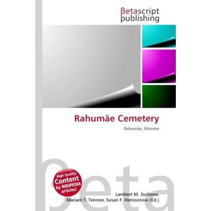 Rahumäe Cemetery, Fachbücher