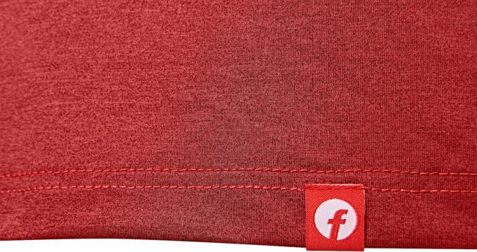 Image du produit Magni T-shirt Quick Dry bordeaux/noir chiné Gr. M Fortis Elements (M)