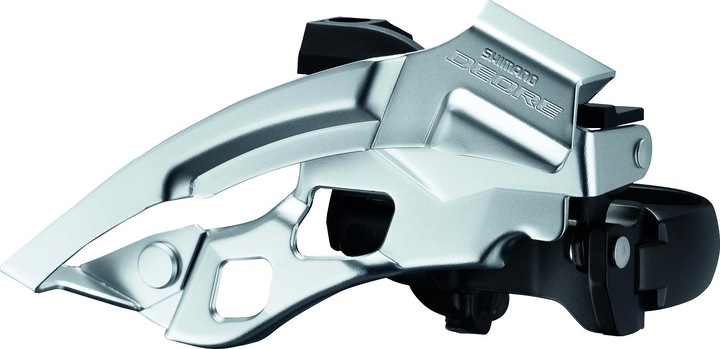 Actual product image Shimano Deore Trekking FD-T6000 front derailleur 3x10 clamp deep Top Swing