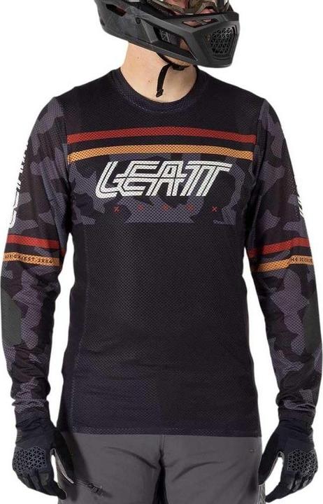 Actual product image Leatt MTB Gravity 4.0 Jersey black S (S)