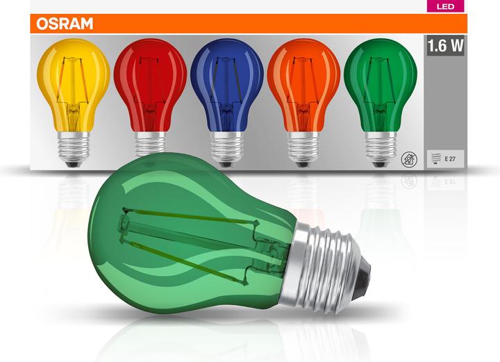 Osram Led Star Décor Classic A (E27, 2 W, 235 lm, 1 x, G)