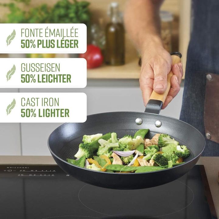 Produktbild Evok Qulinart by Brandt 173-400 Pfannen-Set 3teilig (Bratpfanne, Pfannenset + Topfset, Aluminiumguss, Gusseisen)