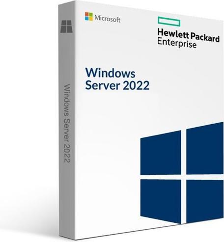 Actual product image HPE Windows Server 2022 (16-Core) Standard ROK (DE/FR/IT/EN), no CALs (16 User, unlimited)