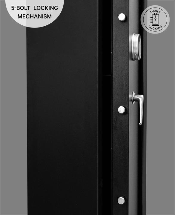 Actual product image Paladin Weapons safe with fingerprint scanner