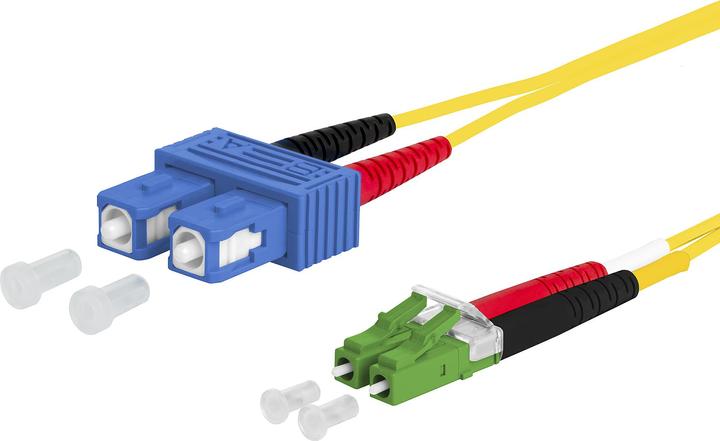 Produktbild Metz Connect LWL-Patchkabel Singlemode OS2 (LSOH, CAT6, 2 m)