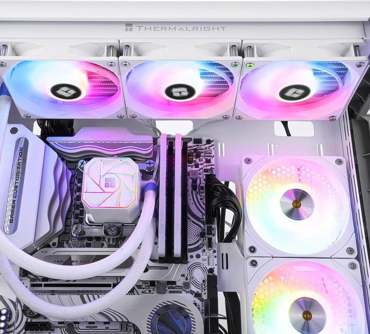 Immagine prodotto Thermalright Aqua Elite 360 V3 Processor All-in-one liquid cooler 12 cm Bianco 1 pz(i)