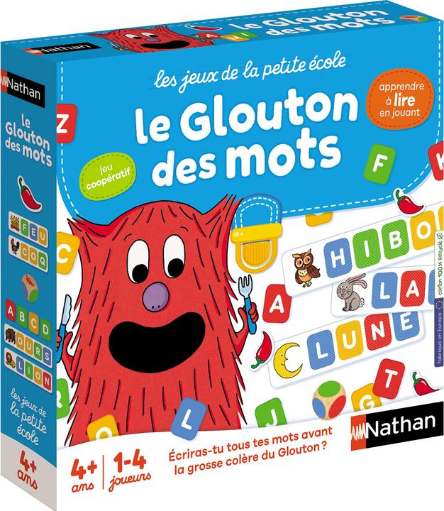 Nathan Les jeux de la petite école - La maison des mots (Französisch, 2 - 4 Spieler)