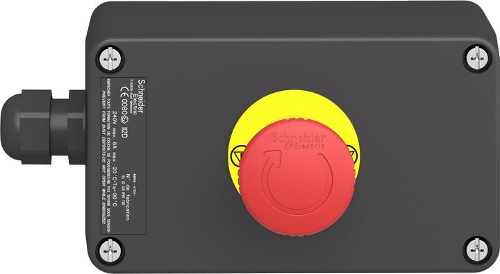 Actual product image Schneider Electric Schneider HOUSING ART. 1 XAWG178EXINST. EMERGENCY OFF ATEX