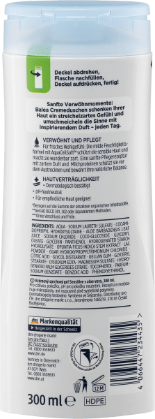 Immagine prodotto dm Balea Doccia sensibile (300 ml)
