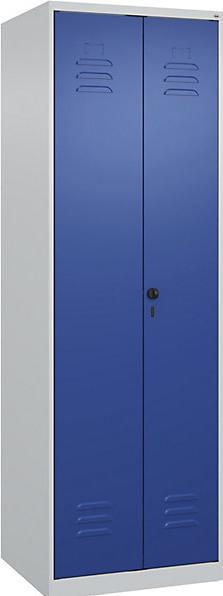 Produktbild C+P CP Spind Classic Plus enzianblau, lichtgrau 080600-20 S10003, 1 Schliessfach 60,0 x 50,0 x 185,0 cm (60 cm, 185 cm)