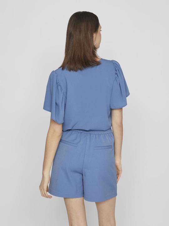 Actual product image Vila Short sleeve top with V-neck (40)