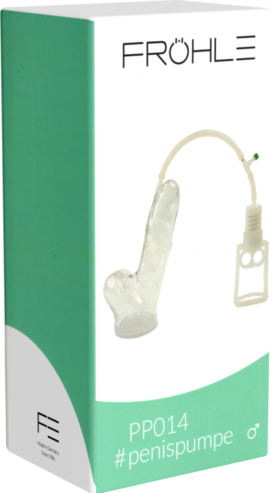 Actual product image Fröhle PP014 Realistic Penis Pump