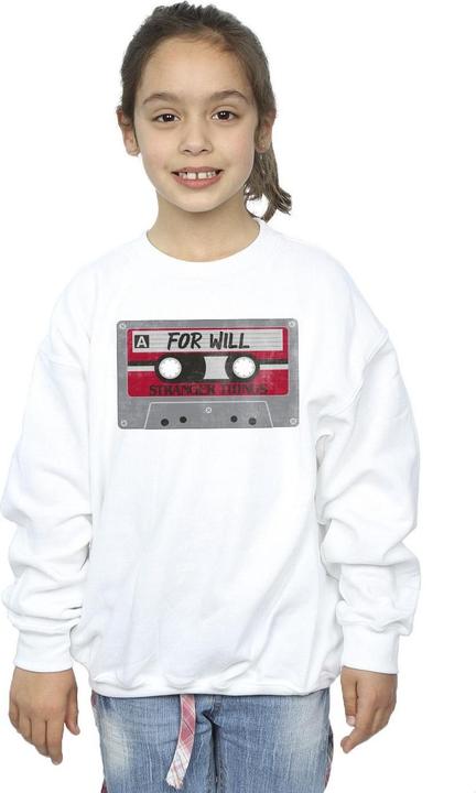 Produktbild Netflix Stranger Things Cassette For Will Sweatshirt Mädchen (128)