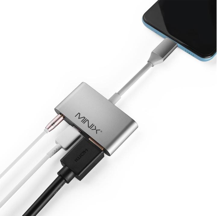 Actual product image Minix Neo-C Mini (USB-C, USB 3.0, HDMI, 8.80 cm)