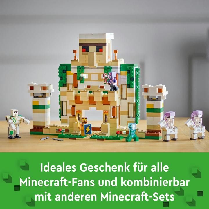 Actual product image LEGO 21250 The Iron Golem Fortress (21250, LEGO Minecraft)