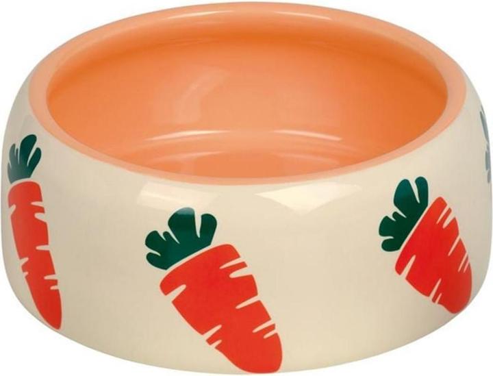 Actual product image Nobby Ceramic feeding trough CARROT (0.50 l)