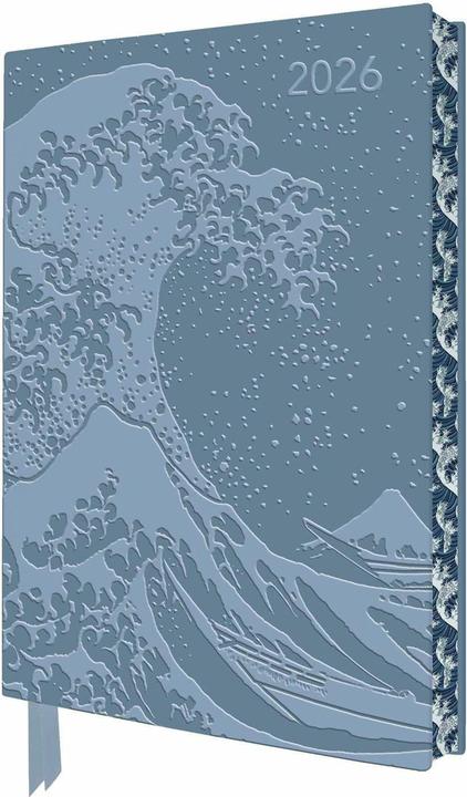 Katsushika Hokusai - Die grosse Welle - Tischkalender 2025 (A5)