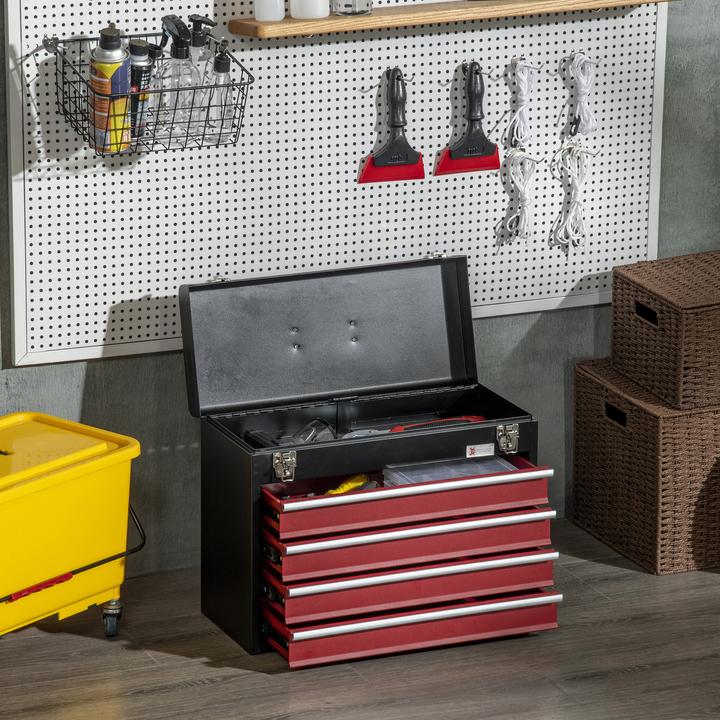 Actual product image Durhand Toolbox with 4 drawers (1 Piece)