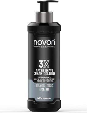 Immagine prodotto Novon Professional Crema dopobarba Black Fire 400ml (Pompa spray dopobarba, 400 ml)