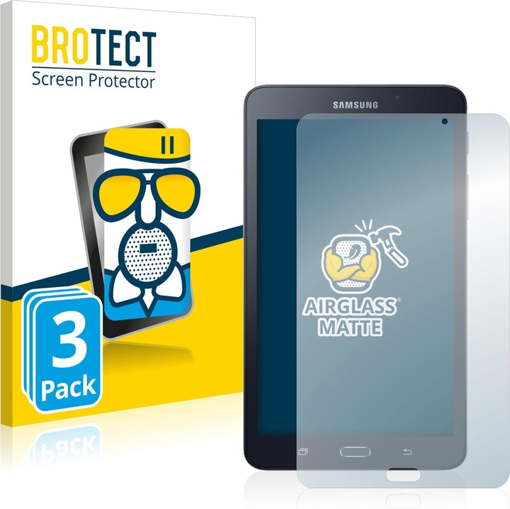 Produktbild BROTECT AirGlass Panzerglasfolie Matt (3 Stück, Galaxy Tab A6 7.0)