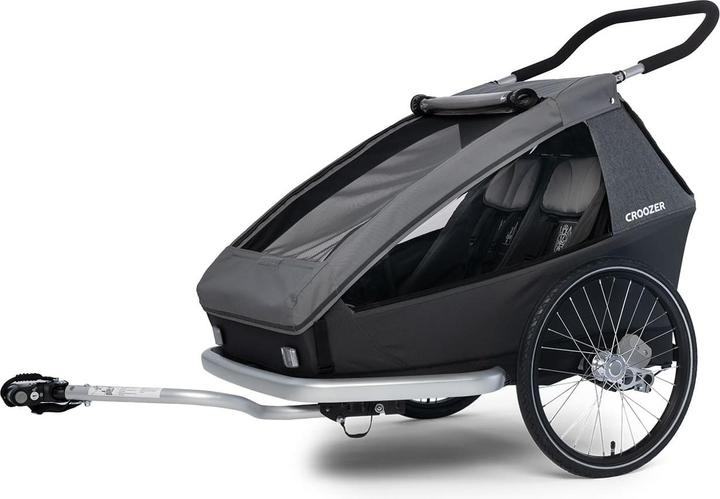 Actual product image Croozer Kid Keeke 2 Mountain grey