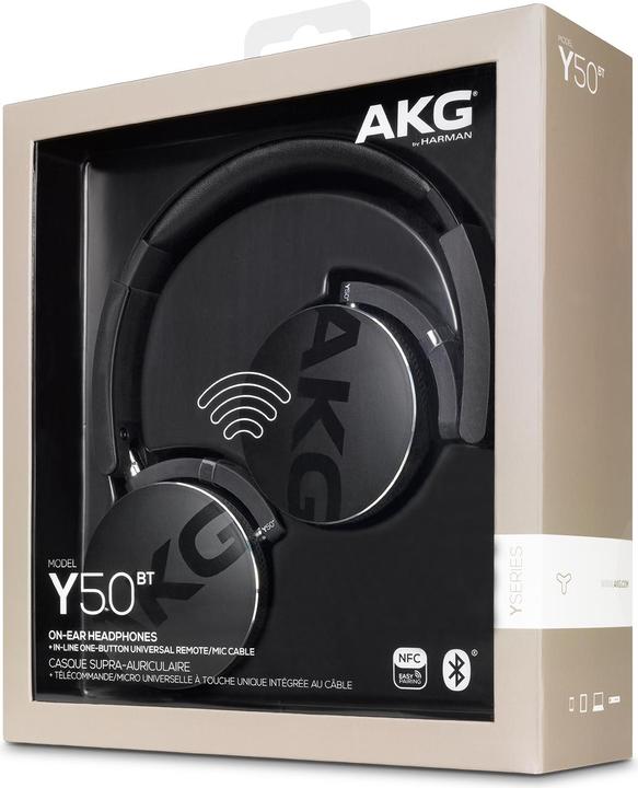 Produktbild AKG Y50bt (20 h, Kabellos)