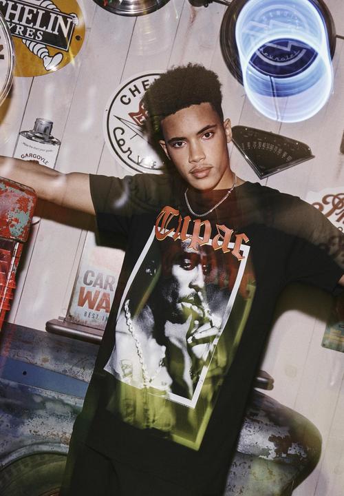 Produktbild Mister Tee Tupac California Love Tee (XS)