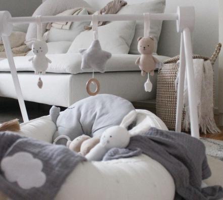 Actual product image Jabadabado Babygym white