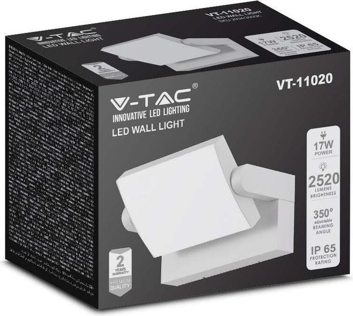 Image du produit V-TAC Projecteur SKU2934 VT-11020-120-W 3000K 17W 2520lm (2520 lm)
