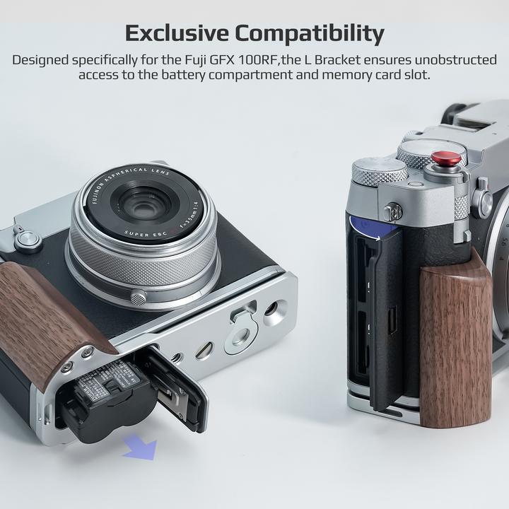 Image du produit Freewell Fuji GFX 100RF L Bracket (Black) (Appareil photo à objectif interchangeable)