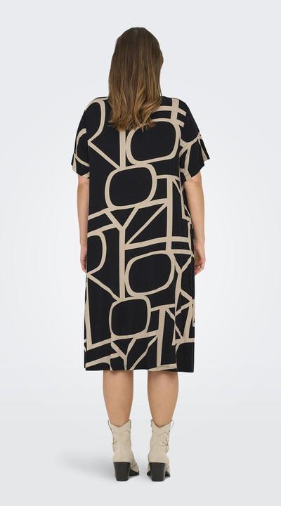 Produktbild Only Normal geschnitten V-Ausschnitt Midikleid Kleid (L)