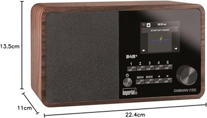 Image du produit Imperial Dabman i150 (Webradio, DAB+ DAB, FM, WiFi)