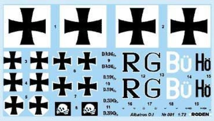 Produktbild Roden Albatros D.I World War 1