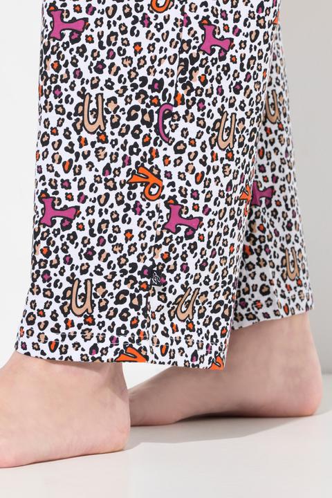 Produktbild TruYou Pyjama, Leomuster, V-Ausschnitt, Halbarm (46, 48)