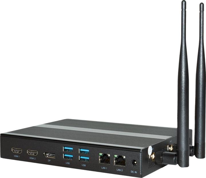 Produktbild Step PC Micro DS8105 inkl. Windows 10 IoT 2021 (i5-10210U 8GB 250GB SSD 3G/4G/LTE 1x DP 2x HDMI) (Intel Core i5-10210U, 8 GB, 250 GB, Intel UHD Graphics)