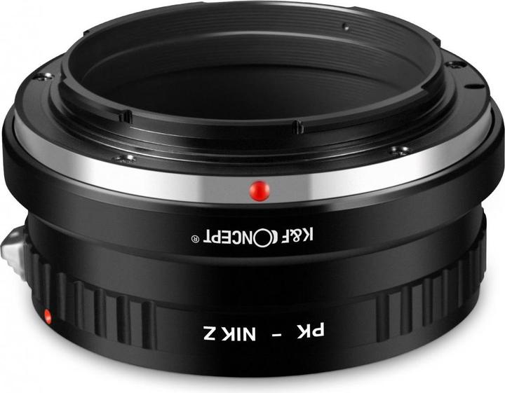 Produktbild K&F Concept High Precision lens adapter, matte paint, orange, MAF-E IV PRO