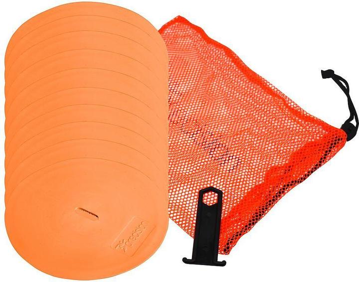 Produktbild Precision Flache Rundmarkierungen Orange
