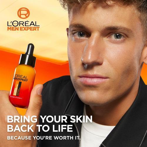 Actual product image L'Oréal Paris Men Expert Hydra Energetic Vitamin C Shot Serum (30 ml)