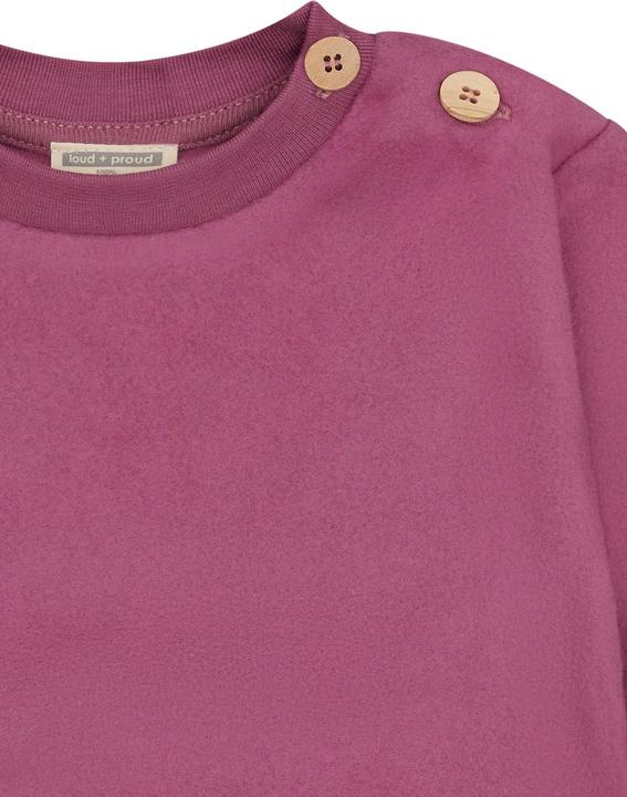 Actual product image loud + proud Babys & Kinder Fleece-Sweatshirt (68)