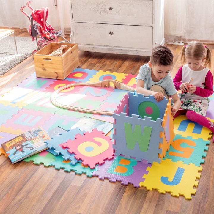 Actual product image tectake Puzzle mat (31.5 x 31.5 x 1 cm)