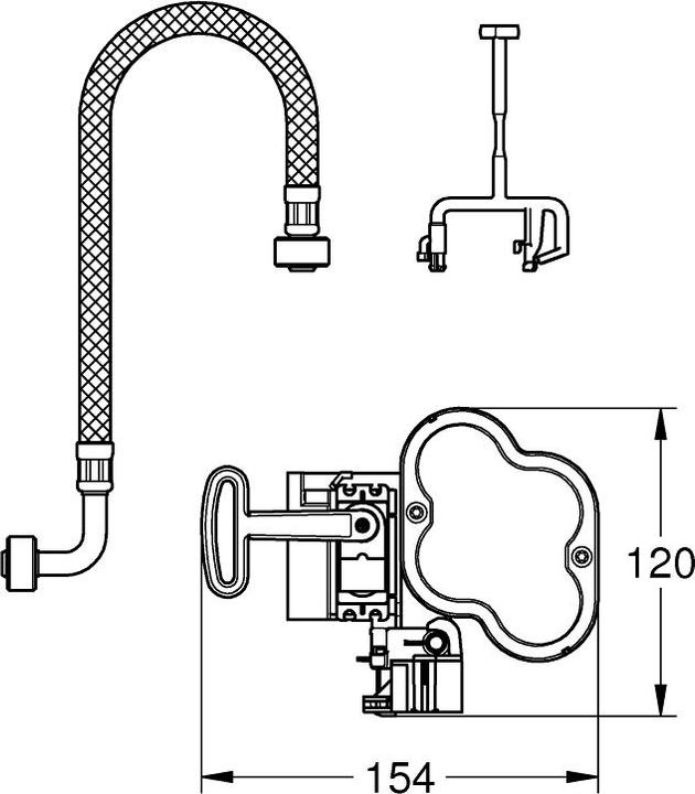 Immagine prodotto Grohe Elettronica radio Modulo ricevitore radio WC 868,4 MHz