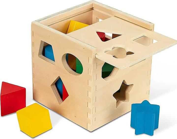 Produktbild Melissa & Doug Melissa and Doug - Shape Sorting Cube - (575)
