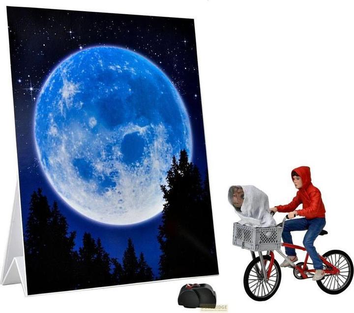 Image du produit Neca E.T., l'extra-terrestre: Elliott & E.T. on Bicycle